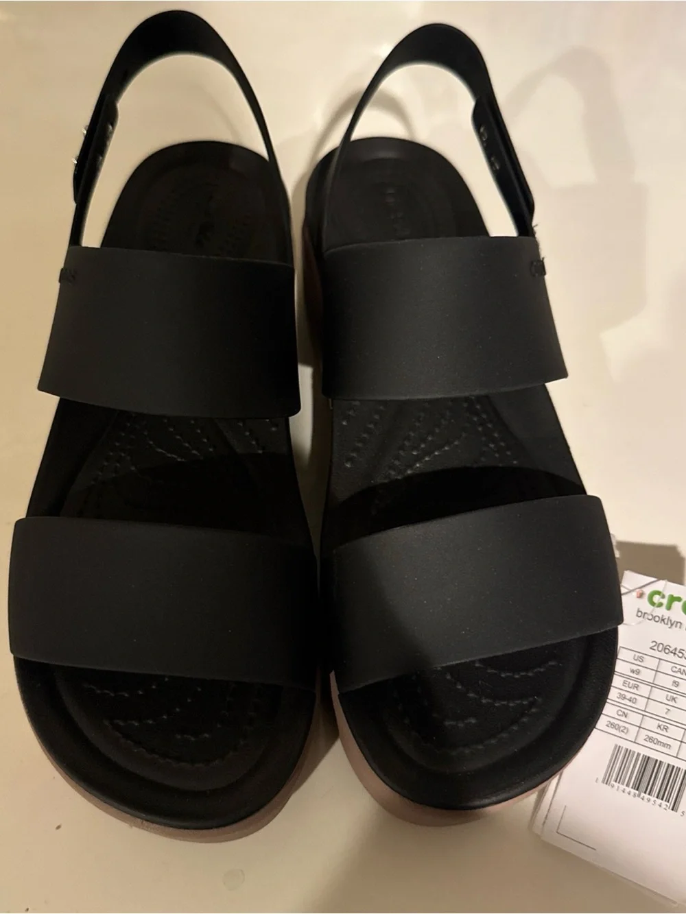 Crocs Brooklyn Wedge NEW size 9